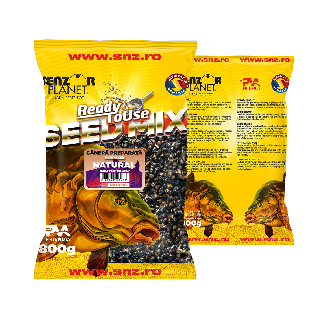 Cânepă fiartă și încolțită Senzor Planet 800g