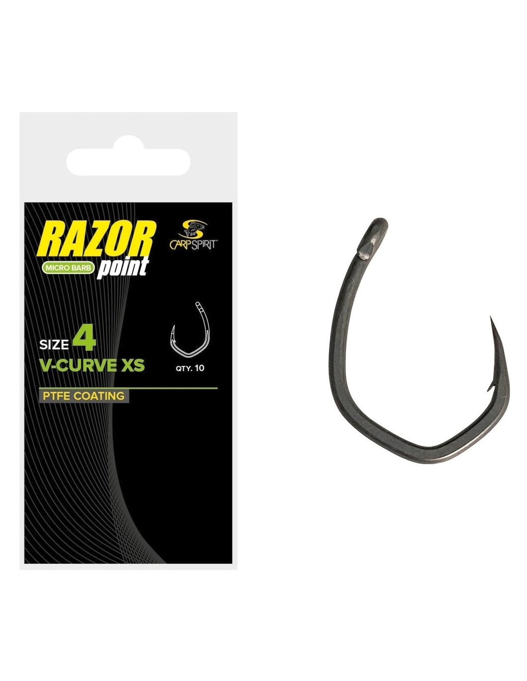 Cârlige de pescuit la crap Carp Spirit Razor V-Curve XS