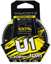 Încărca imaginea în galeria, Fluorocarbon FAVORITE U1 FC 10m
