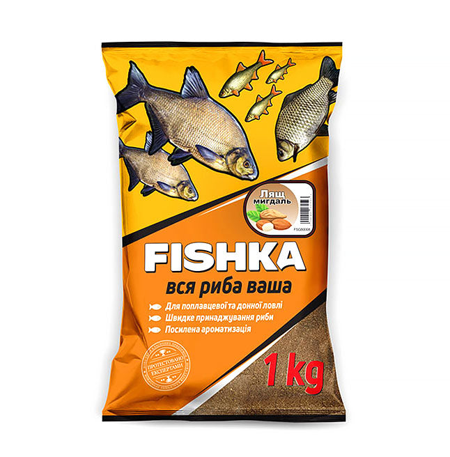 Прикормка FISHKA Лещ - Миндаль