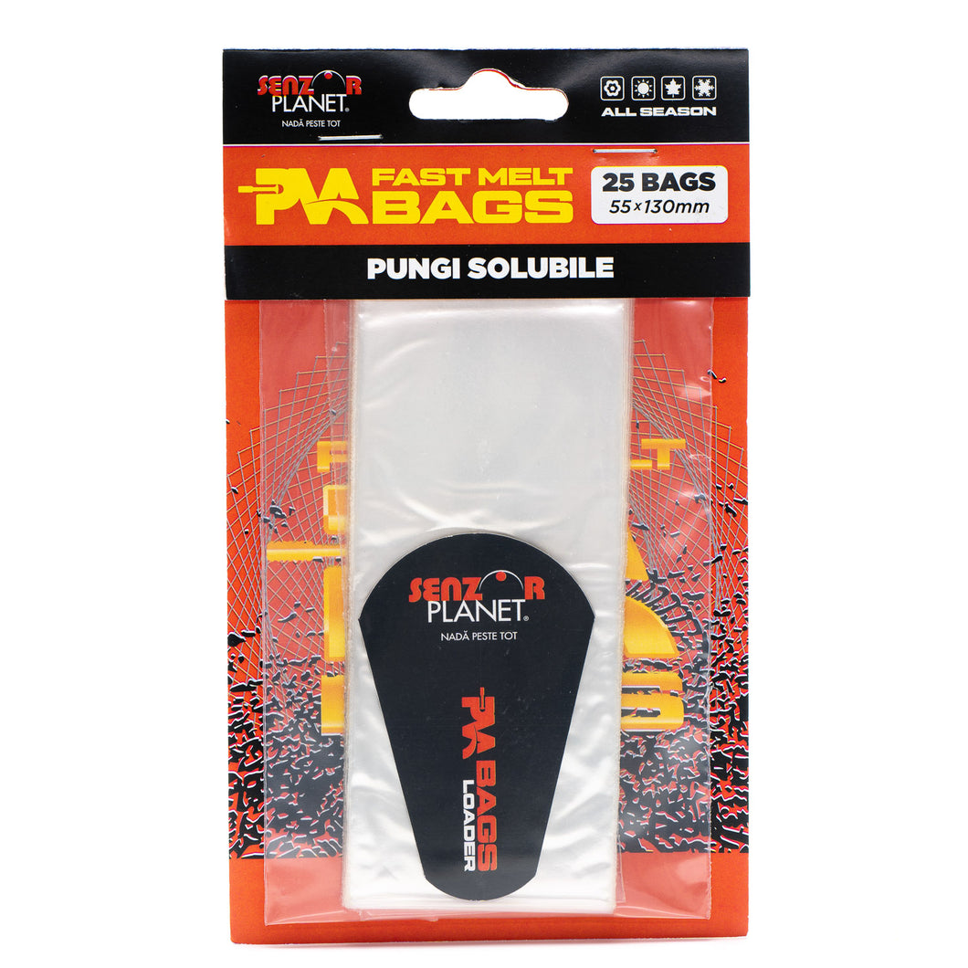 Pungi PVA solubile Senzor Planet PVA BAGS 55x130mm 25 buc