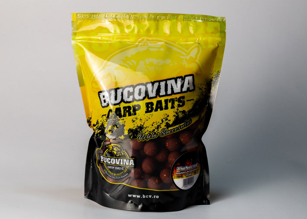 Бойлы закормочные Bucovina Baits 20mm 1kg (твердые)