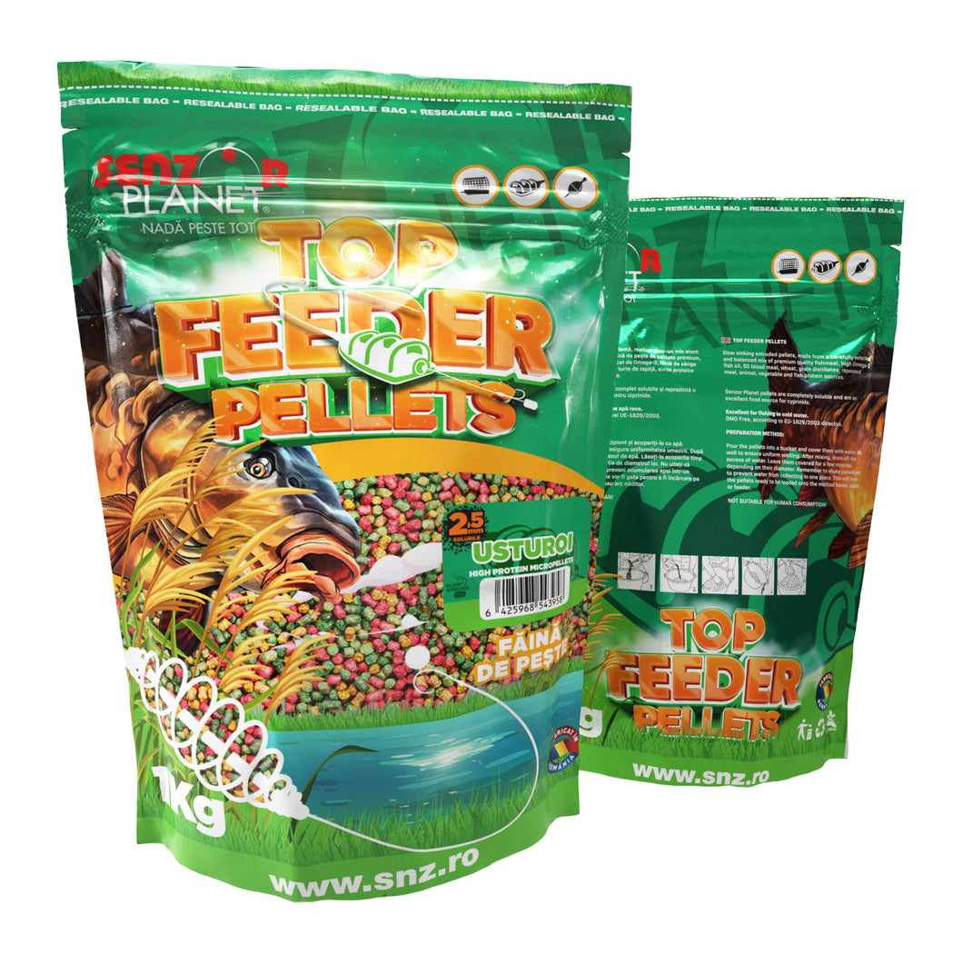Peleți Senzor Planet TOP FEEDER Peleți 2.5mm 1kg