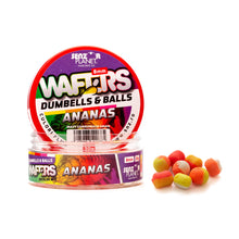 Încărca imaginea în galeria, WAFTERS DUMBELLS &amp; BALLS BICOLOR 8mm 30g
