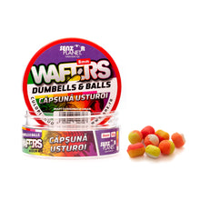 Încărca imaginea în galeria, WAFTERS DUMBELLS &amp; BALLS BICOLOR 8mm 30g
