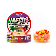 Încărca imaginea în galeria, Wafters DUMBELLS Bicolor 10mm 30g

