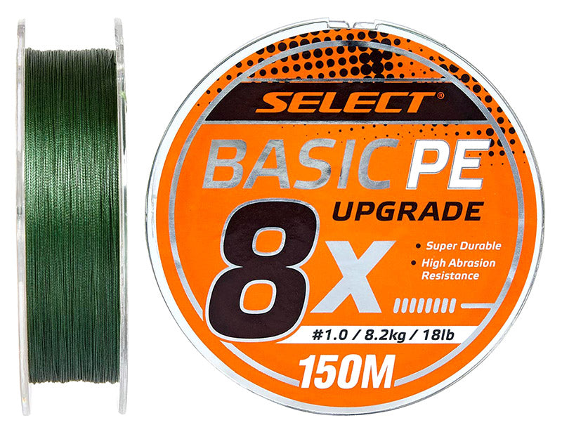 Шнур SELECT Basic PE 8x 150m (Зеленый)