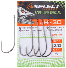 Încărca imaginea în galeria, Прямые крючки SELECT Jig Hook JH-30 - Flagmanshop
