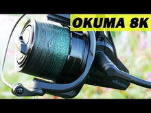 Загружайте и воспроизводите видео в средстве просмотра галереи Карповая катушка OKUMA 8K FD
